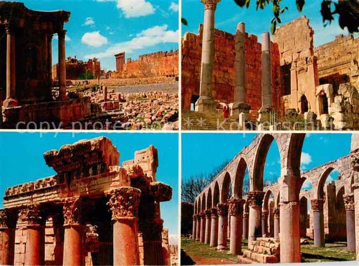 Baalbek Baalbeck Ruinen Antike Staetten