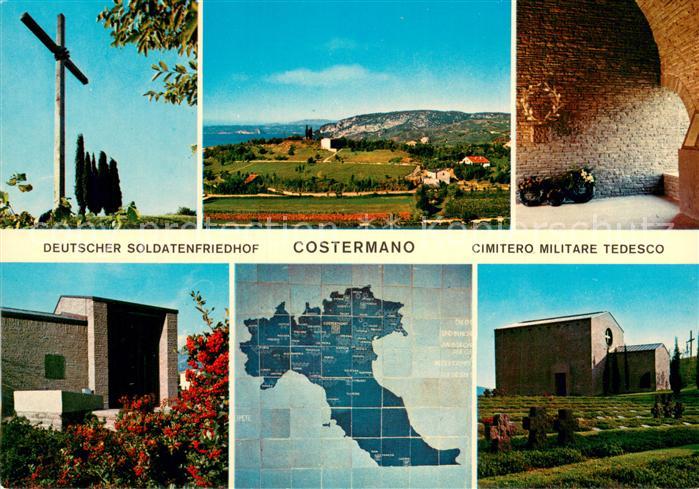 Costermano IT Cimitero Militare tedesco Deutscher Soldatenfriedhof