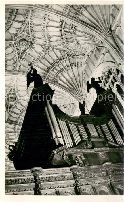 Norwich  UK Kings College Chapel Vault and Organ