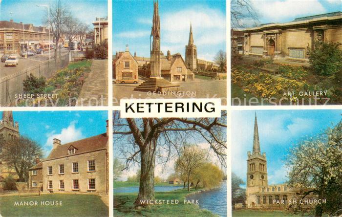 Kettering  UK Sheep Street Geddington Art Gallery Manor House Wicksteed Park Par