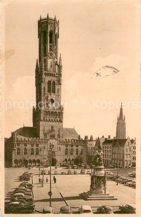 Bruges BRUGGE Belgie Halletoren