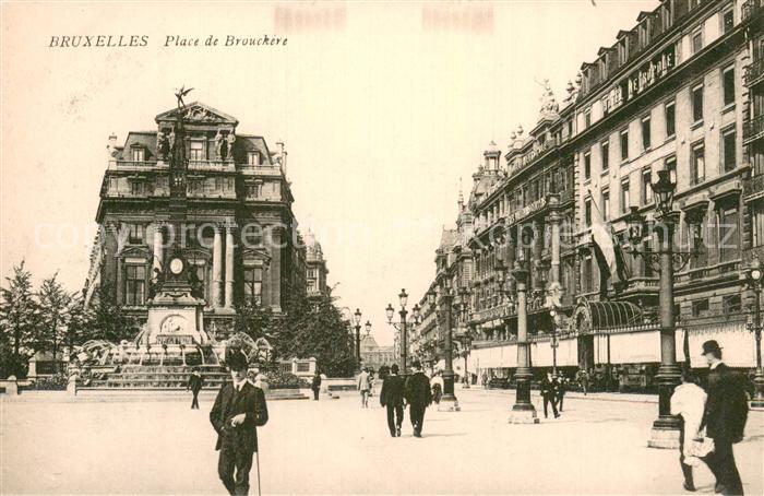 Bruxelles Bruessel Place de Brouckere