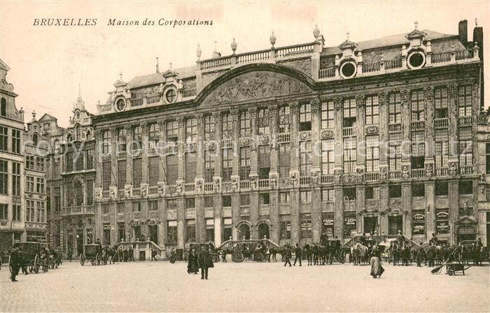Bruxelles Bruessel Maison des Corporations