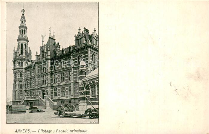 Anvers Antwerpen Pilotage Facade principale