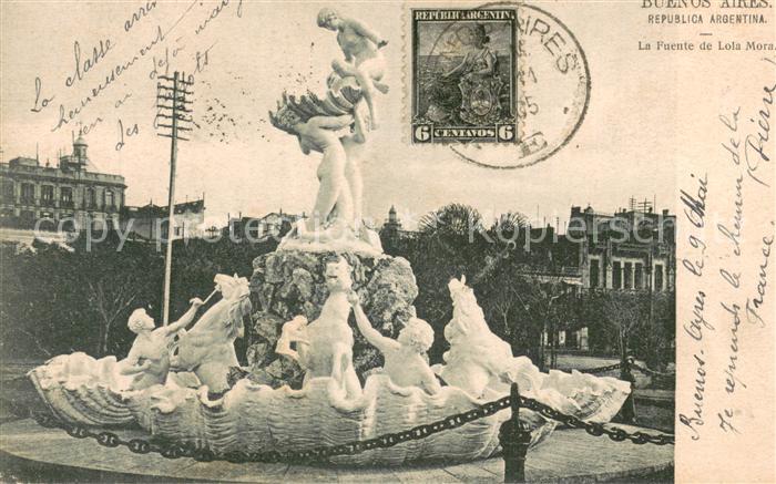 Buenos Aires La Fuente de Lola Mora