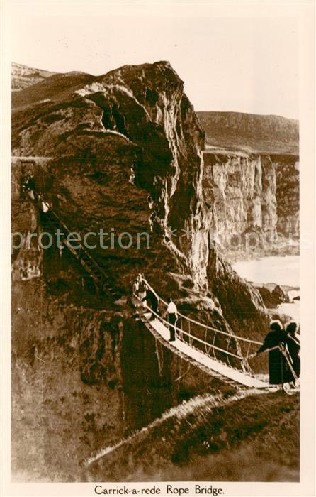 Carrick a Rede Northern Ireland UK Rope Bridge