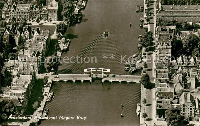 Amsterdam  NL Amstel met Magere Brug
