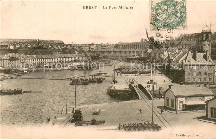 Brest 29 Le Port Militaire