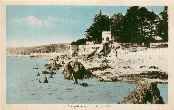 Locquirec 29 Finistere Un coin du mole