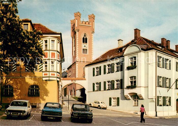 Furth Wald Stadtturm mit Amtsgericht