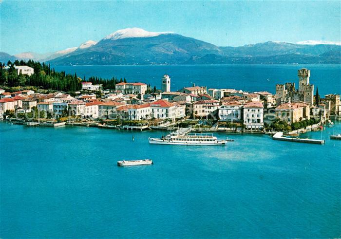Sirmione Lago di Garda Fliegeraufnahme