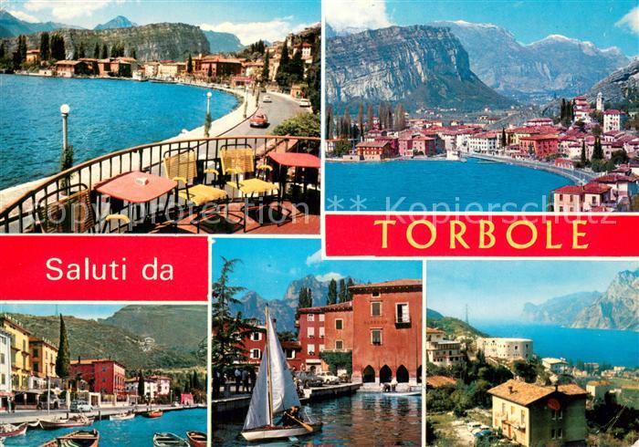 Torbole Lago di Garda IT Teilansichten Panorama