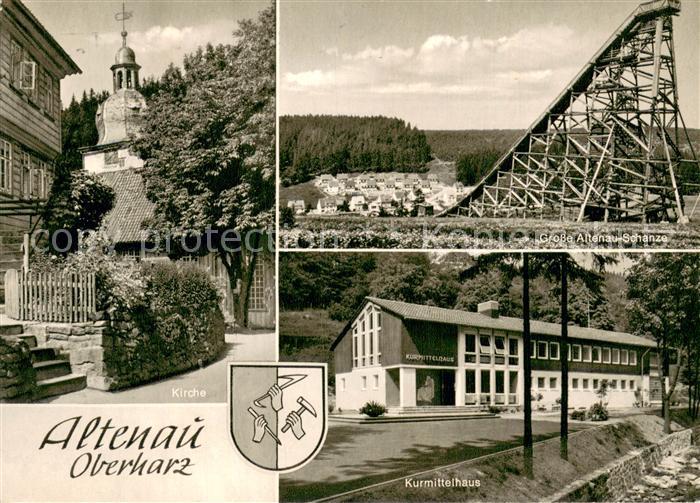 Altenau Harz Kirche Grosse Altenau Schanze Kurmittelhaus