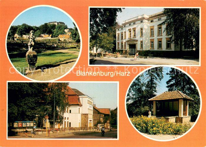 Blankenburg Harz Schloss Teufelsbad Kurhotel Kurpark