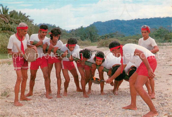 Maluku  Indonesia The Craczy Bambo dance
