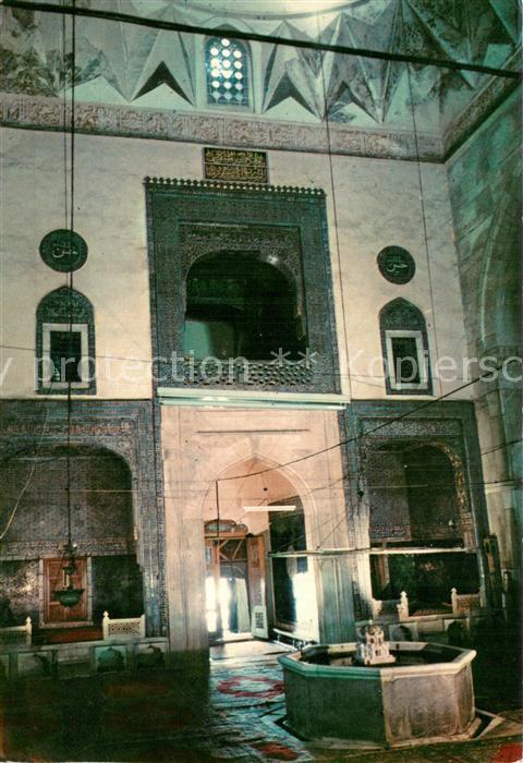 Yesil Bursa TK Gruene Moschee Inneres