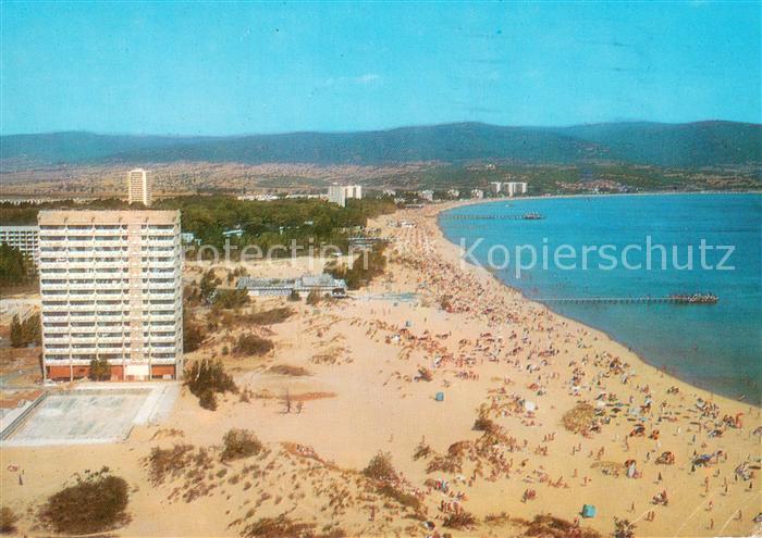 Slantchev Brjag Strand Hotel Fliegeraufnahme