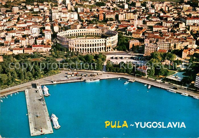 Pula Pola Croatia Fliegeraufnahme
