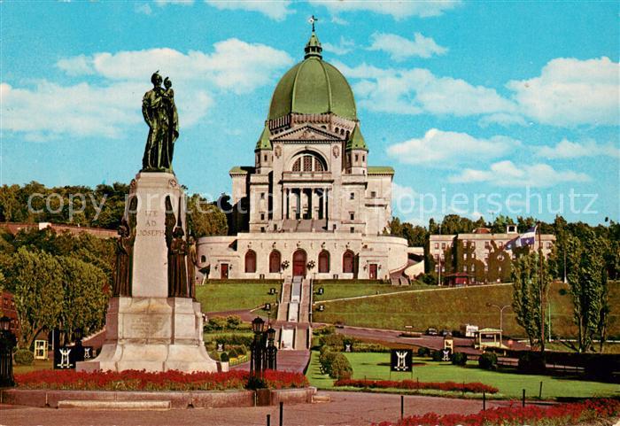 Montreal Quebec St Josephs Oratory A statue of Saint Joseph