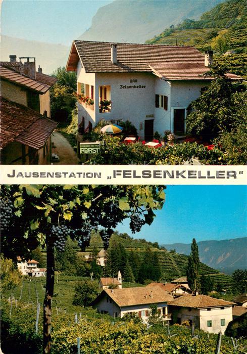 Entiklar Suedtirol Jausenstation Felsenkeller Panorama
