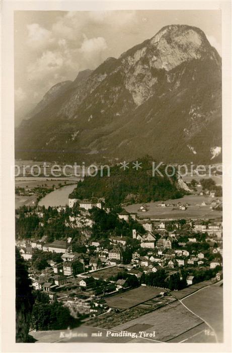 Kufstein Tirol mit Pendling Brandenberger Alpen