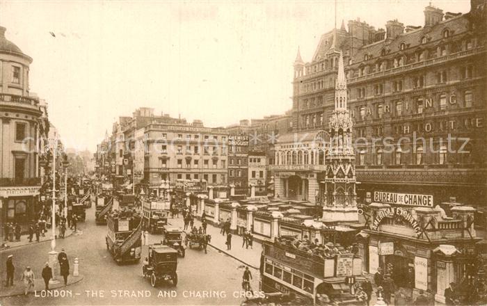 London  UK The Strand and Charing Cross