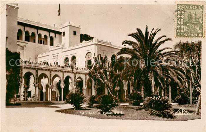 Alger Algerien Palais d Eté Sommerpalast