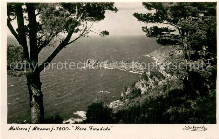 Mallorca ES Roca Foradada Kuestenpanorama