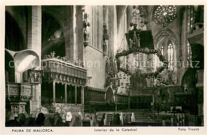 Palma de Mallorca Interior de la Catedral