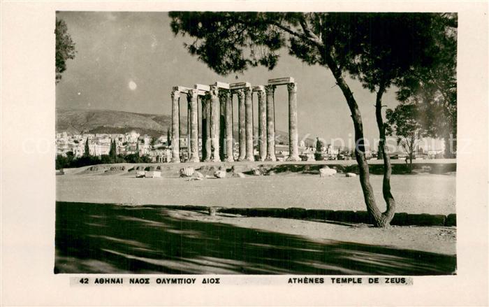 Athenes Athen Temple des Zeus