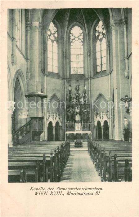 Wien AT Kapelle der Armenseelenschwestern