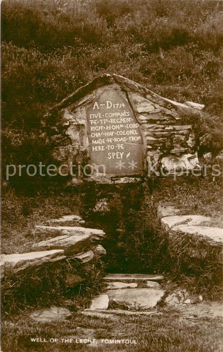 Tomintoul Scotland UK Well of the Lecht