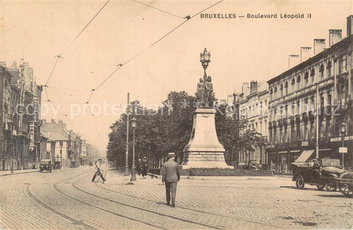 Bruxelles Bruessel Boulevard Leopold II