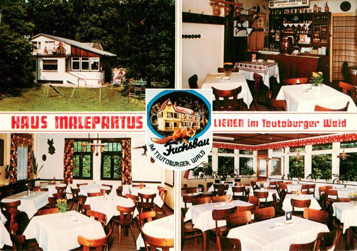 Lienen Westfalen Haus Malepartus Waldgaststaette Gastraeume