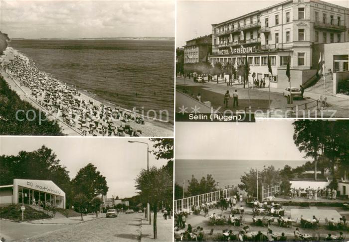 Sellin Ruegen Strand Hotel Frieden HO Rationell Terrasse
