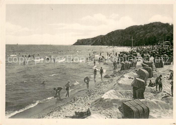 Goehren Ruegen Strand mit Hoert
