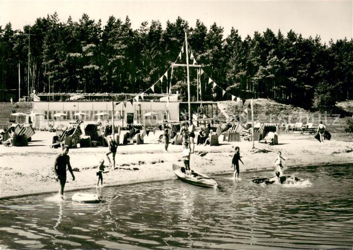 Roebel Mueritz Betriebserholungsheim Martin Hoop des VEB Steinkohlenbergbau