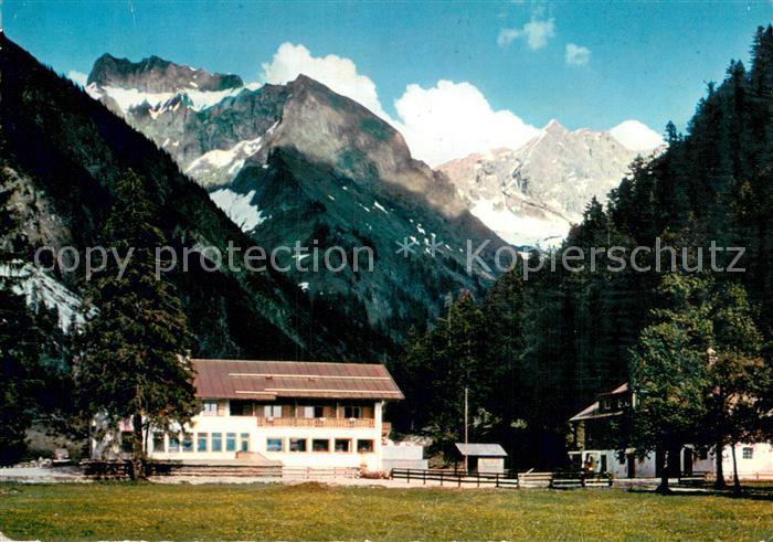 Oberstdorf Berggasthof Oytalhaus Allgaeuer Alpen
