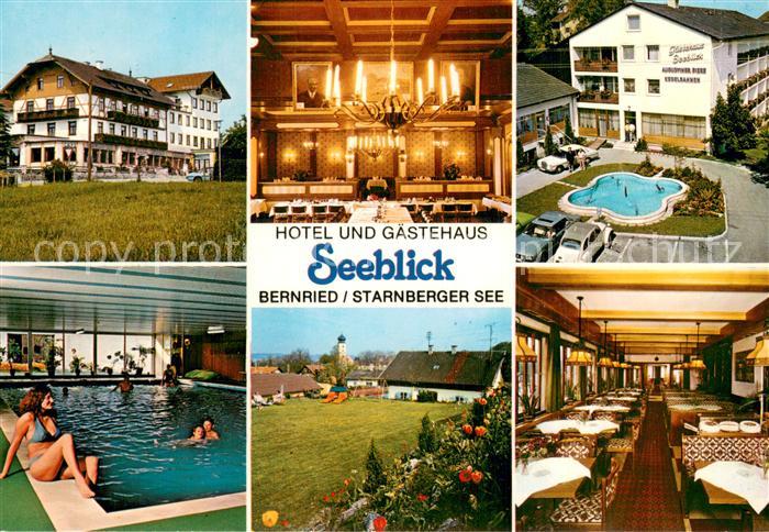 Bernried Starnberger See Hotel Gaestehaus Seeblick Hallenbad Restaurant