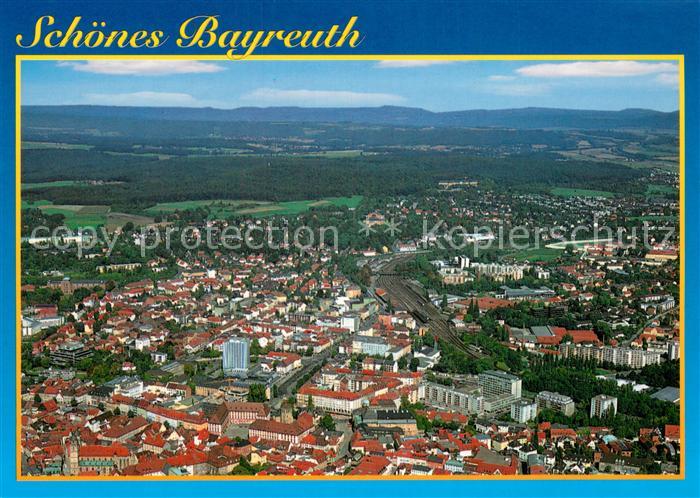 BAYREUTH Bayern Fliegeraufnahme