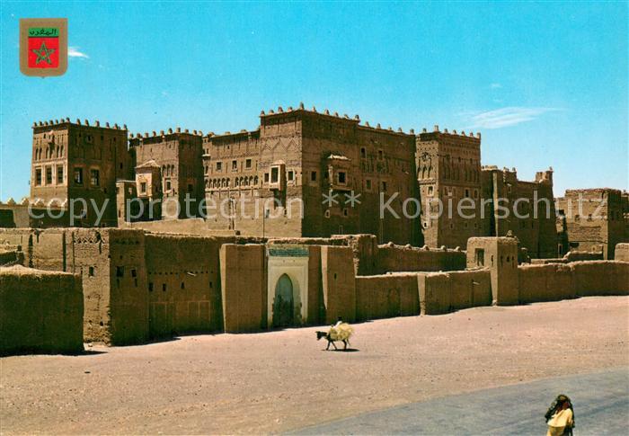 Quarzazate La Alcazaba decorada