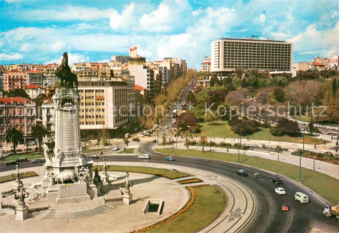Lisboa Praca Marqués de Pombal Monumento