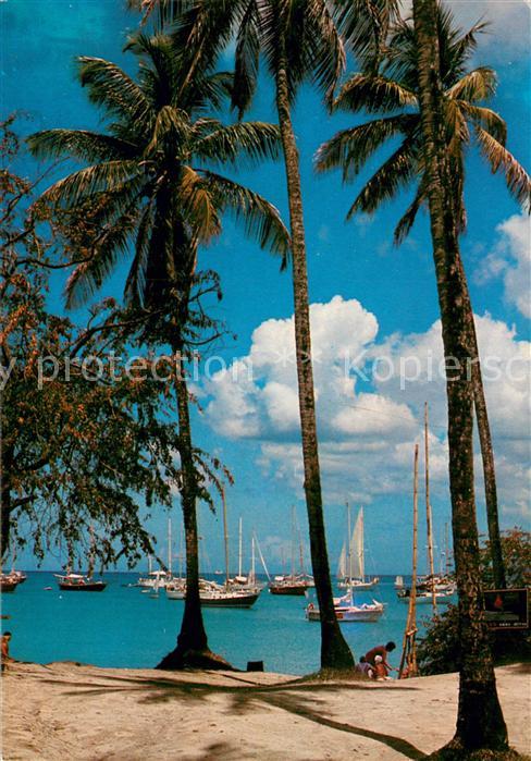Martinique Trois ilets Plaisanciers a l Anse Mitan