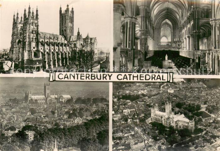 Canterbury  Kent UK Cathedral Interieur Air view