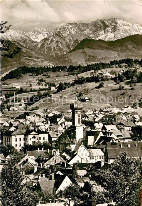 Immenstadt Allgaeu mit Daumen