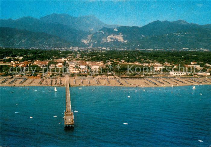 Forte dei Marmi IT dall’aereo Panorama