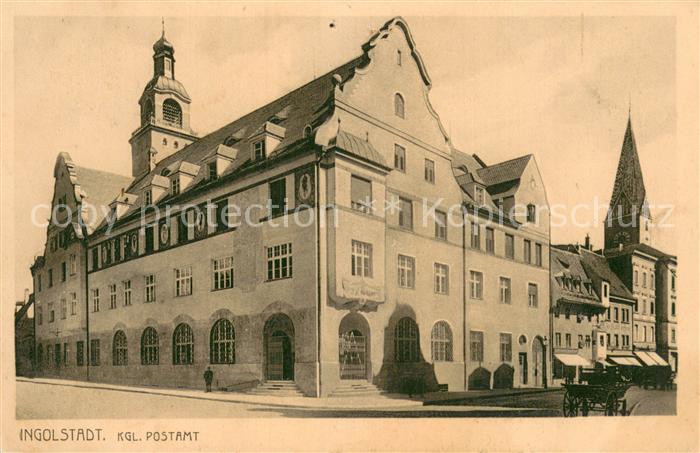 INGOLSTADT  CITY Kgl Postamt