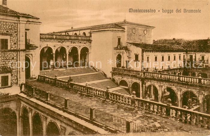 Montecassino Cassino IT Bogge del Bramante
