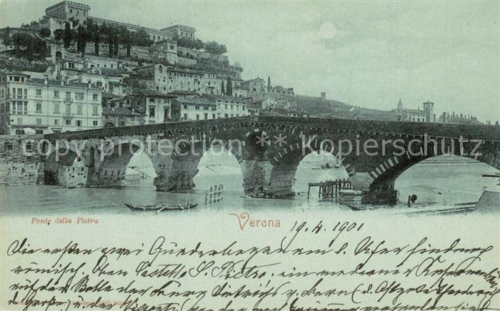 Verona  Veneto IT Ponte della Pietra
