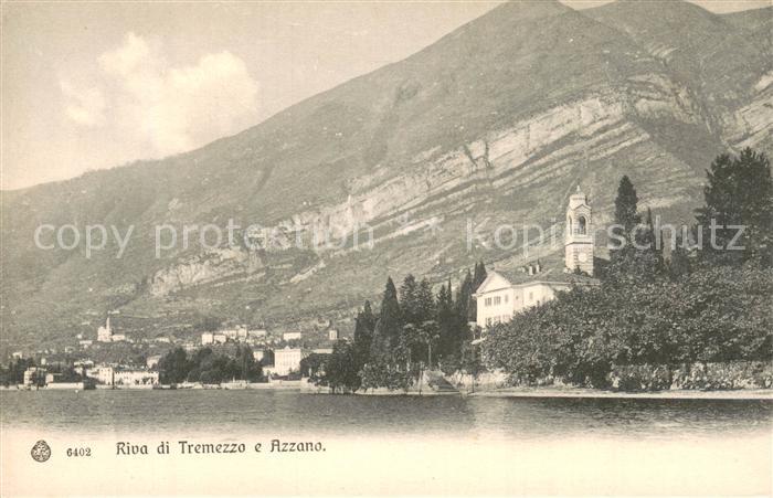 Tremezzo Lago di Como IT Riva di Tremezzo e Azzano